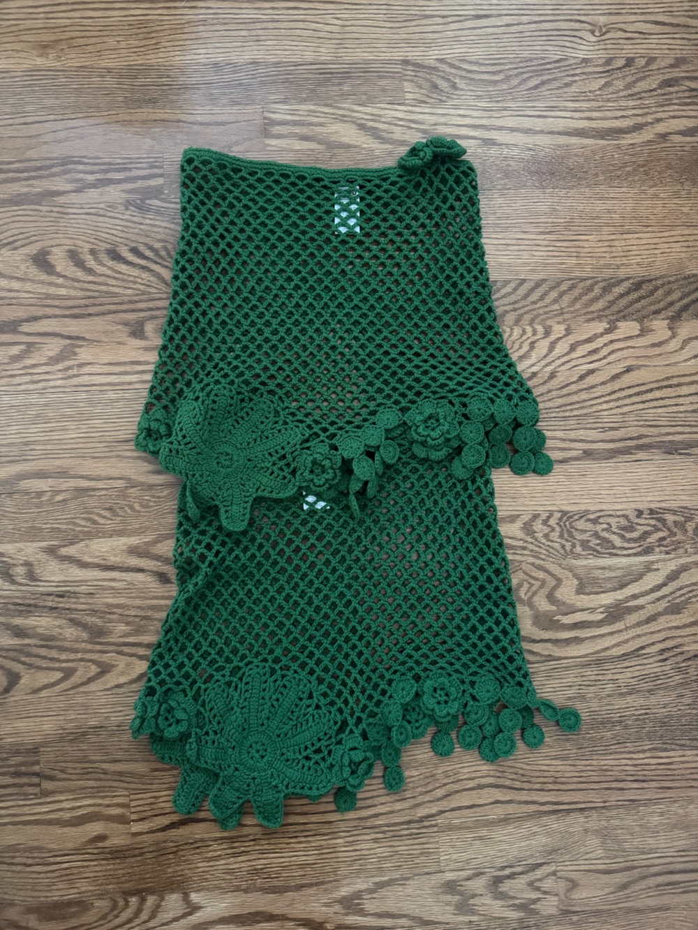 Jaded London Green Crochet Net Set